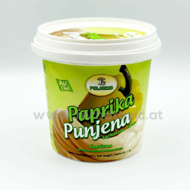 Poljorad – Paprika in Sauerrahm 500 g - Ferhatović
